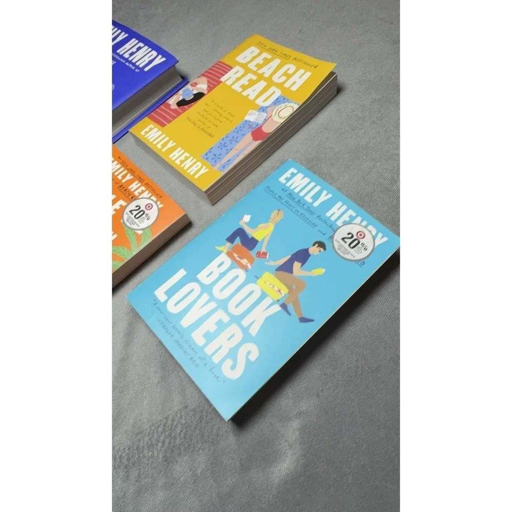 EMILY HENRY Lot. Book Lovers, Funny Story (hardback), Beach Read, People We Meet